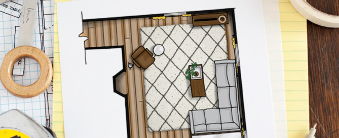 How to draw a floor plan