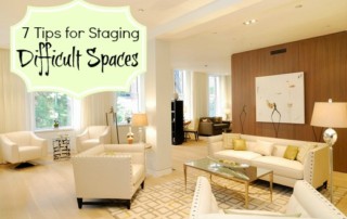 7 tips to stage a difficult space