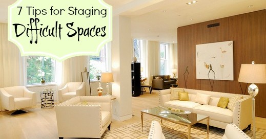 7 tips to stage a difficult space